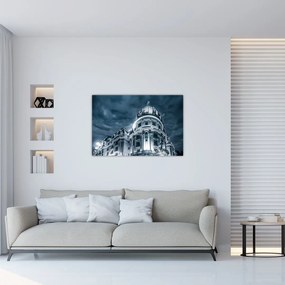 Tablou cu arhitectură în întuneric (90x60 cm)