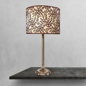Veioza, Lampa de masa cu abajur elegant Floral Large