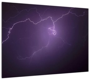 Tabloul cu fulger pe cer (70x50 cm)