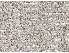 Pat matrimonial bej tapițat cu spațiu de depozitare cu somieră 180x200 cm Simon – Micadoni