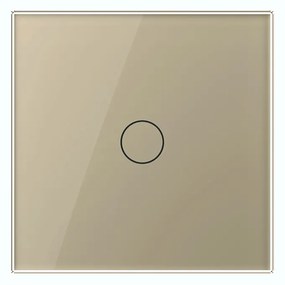 Intrerupator Simplu Cap Scara / Cruce cu Dimmer cu Touch LIVOLO din Sticla – Protocol ZigBee EC
