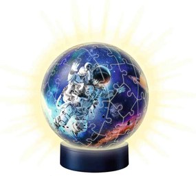 PUZZLE 3D LUMINOS ASTRONAUT, 72 PIESE - RAVENSBURGER (RVS3D11264)