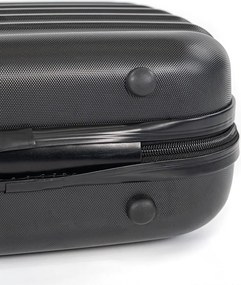 TraveLux Max valiză de mână mică cu capac dur 28x36x16 cm negru