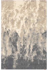 Covor gri/bej din lână 170x240 cm Niagara graphite – Agnella