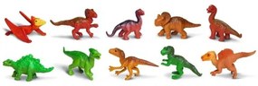 Tub 10 Figurine Pui Dinozauri