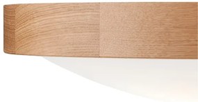 Plafonieră OAK SLIM 3×E27/60W/230V stejar ø 47 cm
