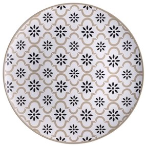 Farfurie din gresie ceramică Brandani Alhambra, ø 32 cm