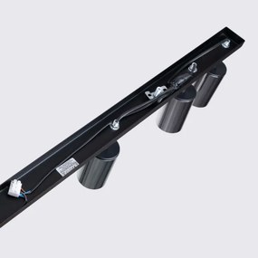 Spot Sollux SL.1372 WINX 6xGU10/10W/230V negru/crom