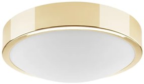 Plafonieră JONAS 1xE27/60W/230V d. 26 cm aurie