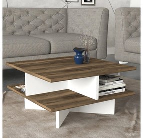 Masă de cafea Hamilton (Nuc + Alb). 1089468