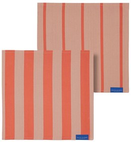 Șervețele 2 buc. din material textil Stripes – Mette Ditmer Denmark