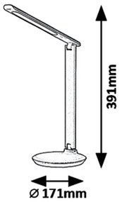 Rabalux 6979 - LED Lampă de masă dimmabilă OSIAS LED/9W/230V