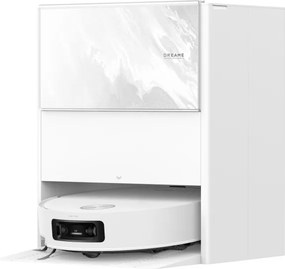 Aspirator robot Dreame Aqua 10 Ultra Track Complete RLR81CE-1-WH, 25000 Pa, 200 min, 3,5/4 l, VersaLift DToF+OmniSight, Camere AI, Control vocal, Automatizare, Alb