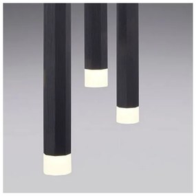 Lustră LED pe cablu BRUNO 5xLED/4,8W/230V neagră Leuchten Direkt 15205-18