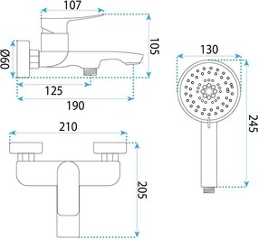 Baterie de cadă PREMIUM REA Vision Titan