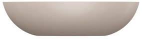 Omnires Shell M+ lavoar 50x32 cm ovale sub blat maro bej SHELL500UNDB