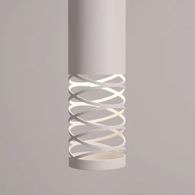 Lustră pe cablu Sollux SL.1686 LAMI 1xGU10/10W/230V alb