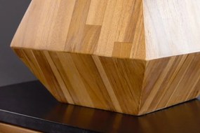Veioza, Lampa de masa cu baza din lemn Diamond 60cm