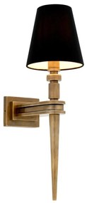 Aplica LUX din alama finisaj vintage, Waterloo Single 110986 HZ