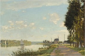 Tablou - Claude Monet, Argenteuil, reproducere (90x60 cm)