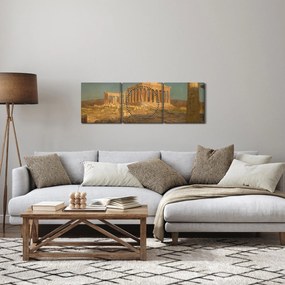 Tablou - Frederic Edwin Church, The Parthenon, reproducere (cu ceas) (90x30 cm)