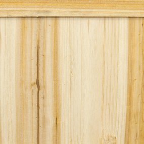 Outsunny Jardinieră cu spalier din lemn Ghiveci exterior pentru colț pentru plante cățărătoare 40x40x145 cm Natural | Aosom Romania