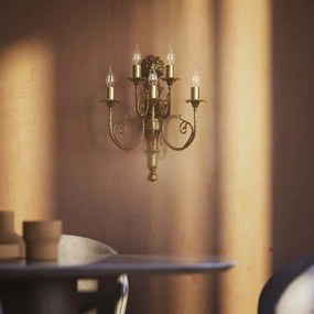 Aplica din alama masiva stilul fastuos Ludovic al XV-lea