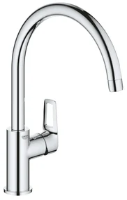Baterie bucatarie Grohe Start Loop, monocomanda, cartus ceramic, crom -omada, ajustabil, crom - 31374001