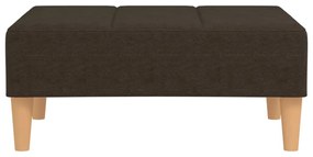 Taburet, maro inchis, 78x56x32 cm, material textil Maro inchis
