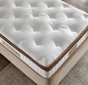 Saltea cu Arcuri Queen, 160x200 cm, Topper Inclus