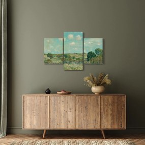 Tablou - Alfred Sisley,  Meadow, reproducere (90x60 cm)