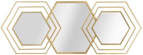 Oglinda Liona Hexagon 80/2,5/30 cm