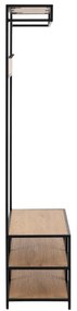 Mobilier de hol SARON stejar/negru