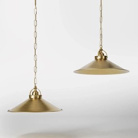 Pendul stil industrial din alama personalizabila Alice 35cm