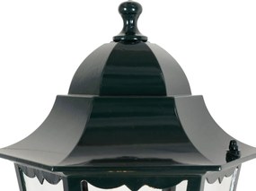 Lanterna de perete de exterior verde inchis cu senzor de miscare IP44 - New Orleans sus