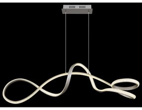 Lustra LED suspendata 4000K SWIRL nichel