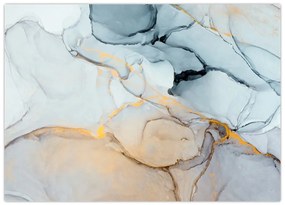 Tablou pe sticlă - Marmura (70x50 cm)