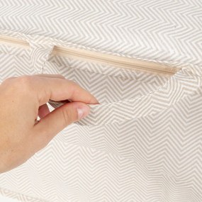 Cutie de depozitare pentru haine din material textil Nancy – Compactor