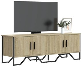 848585 vidaXL Dulap TV, stejar sonoma, 122x34x41 cm, lemn prelucrat