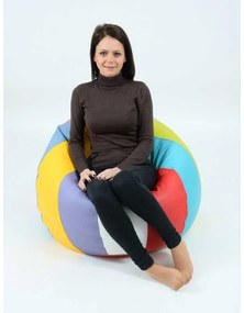 Fotoliu Nirvana Hobbit Pufrelax, Material Piele ecologica - Mozaic