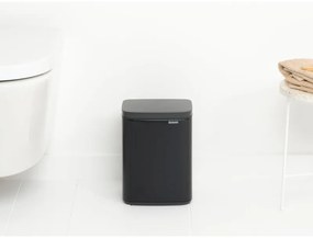Cos pentru gunoi Brabantia Bo Small 1006622, 4 L, Deschidere lina si silentioasa, Bază antiderapantă, Negru