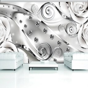 Fototapet - Ornament luxos cu diamante (152,5x104 cm)