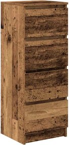 vidaXL Bufetă Lemn vechi 37,5x35x99 cm Lemn prelucrat