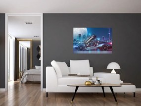 Tablou mașina de curse (90x60 cm)