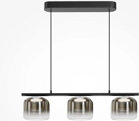 Lustra LED design modern Spirito negru