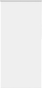 vidaXL Jaluzea cu role opace alb 95x230 cm Lățime material 90,7 cm