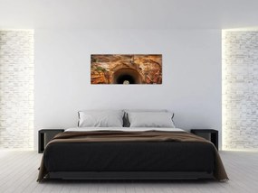 Tablou - tunel în stâncă (120x50 cm)