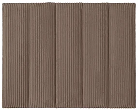 Panou de perete tapitat FRAME LINCOLN 15x60 cm Culoare: Maro