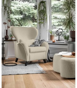 Fotoliu cu spătar înalt Miuform Miuf, bej