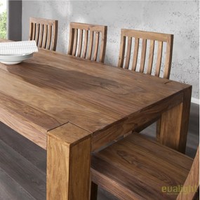 Masa din lemn Makassar 200cm, Sheesham A-15516 VC